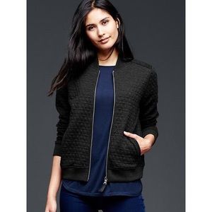 GAP Quilted Bomber Jacket/Sweater